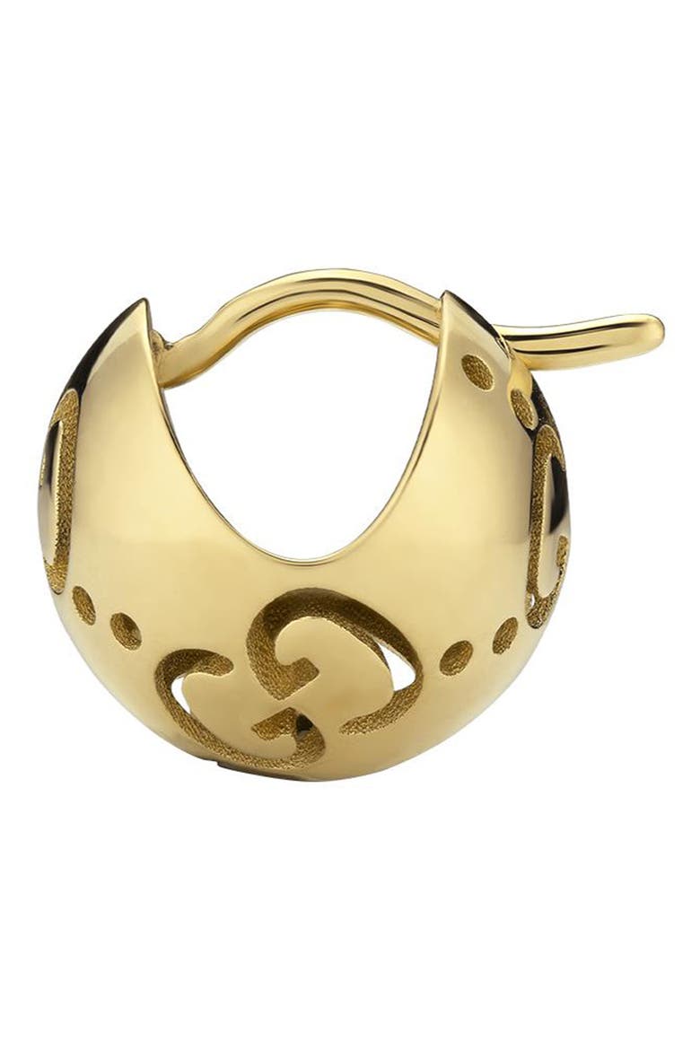 Icon Spherical Hoop Earrings, Alternate, color, GOLD