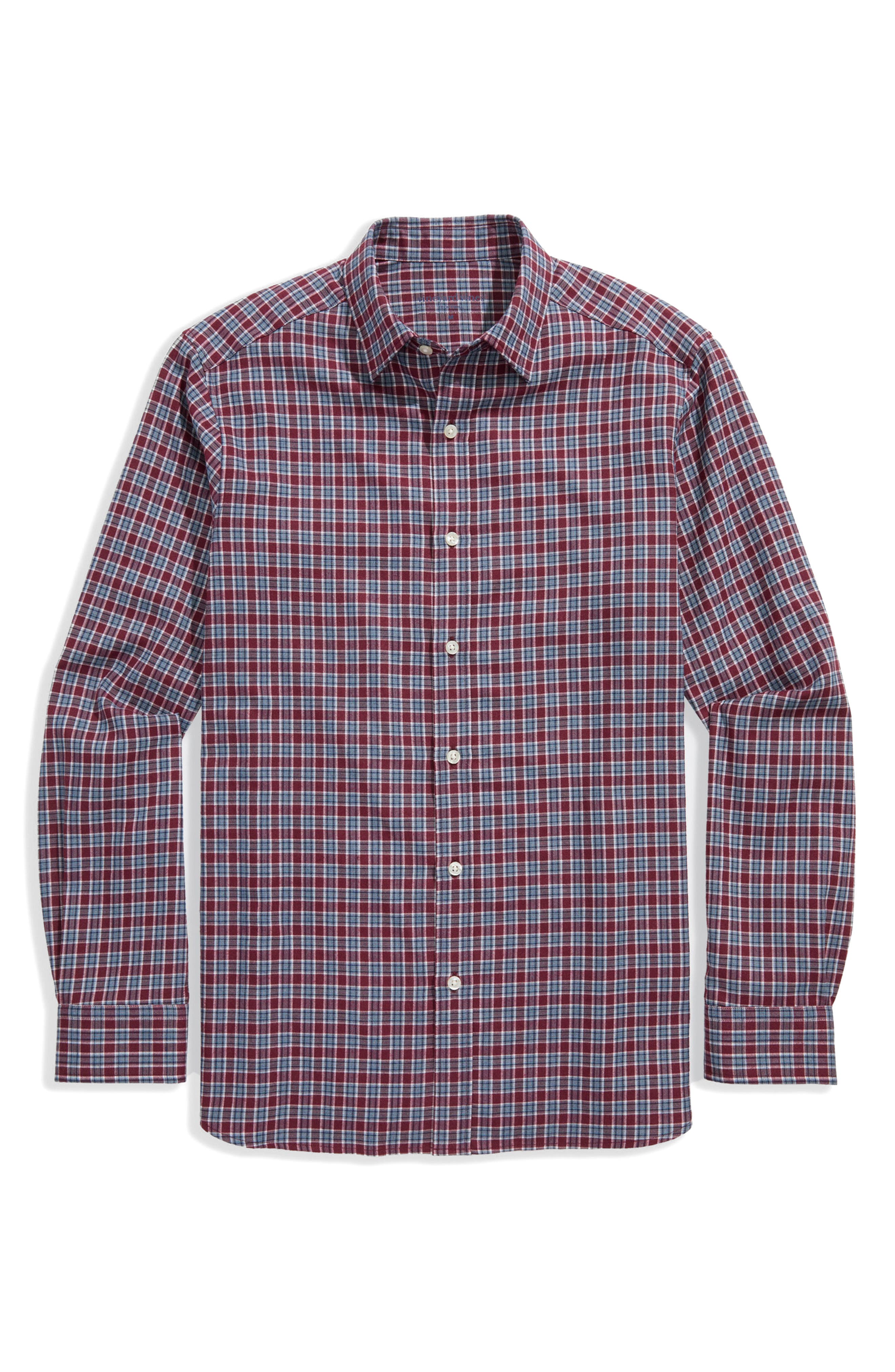Kendrick Plaid Tech Twill Button-Up Shirt - image 2