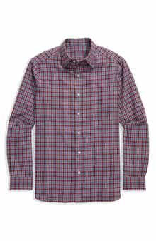 vineyard vines Kendrick Plaid Tech Twill Button-Up Shirt