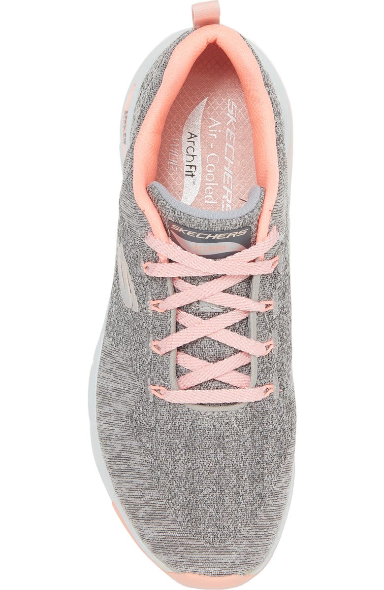 SKECHERS Arch Fit Comfy Wave Sneaker, Alternate, color,