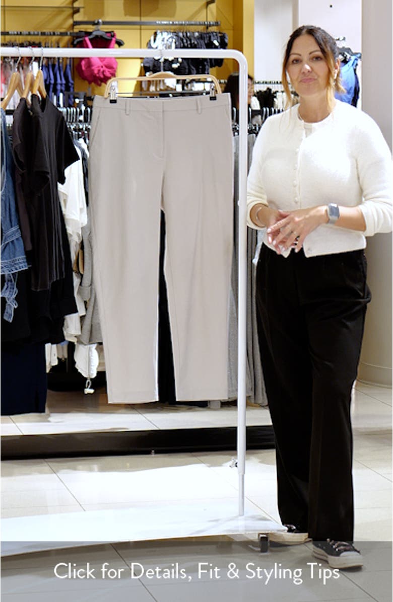High Waist Ankle Tapered Pants, sales video thumbnail
