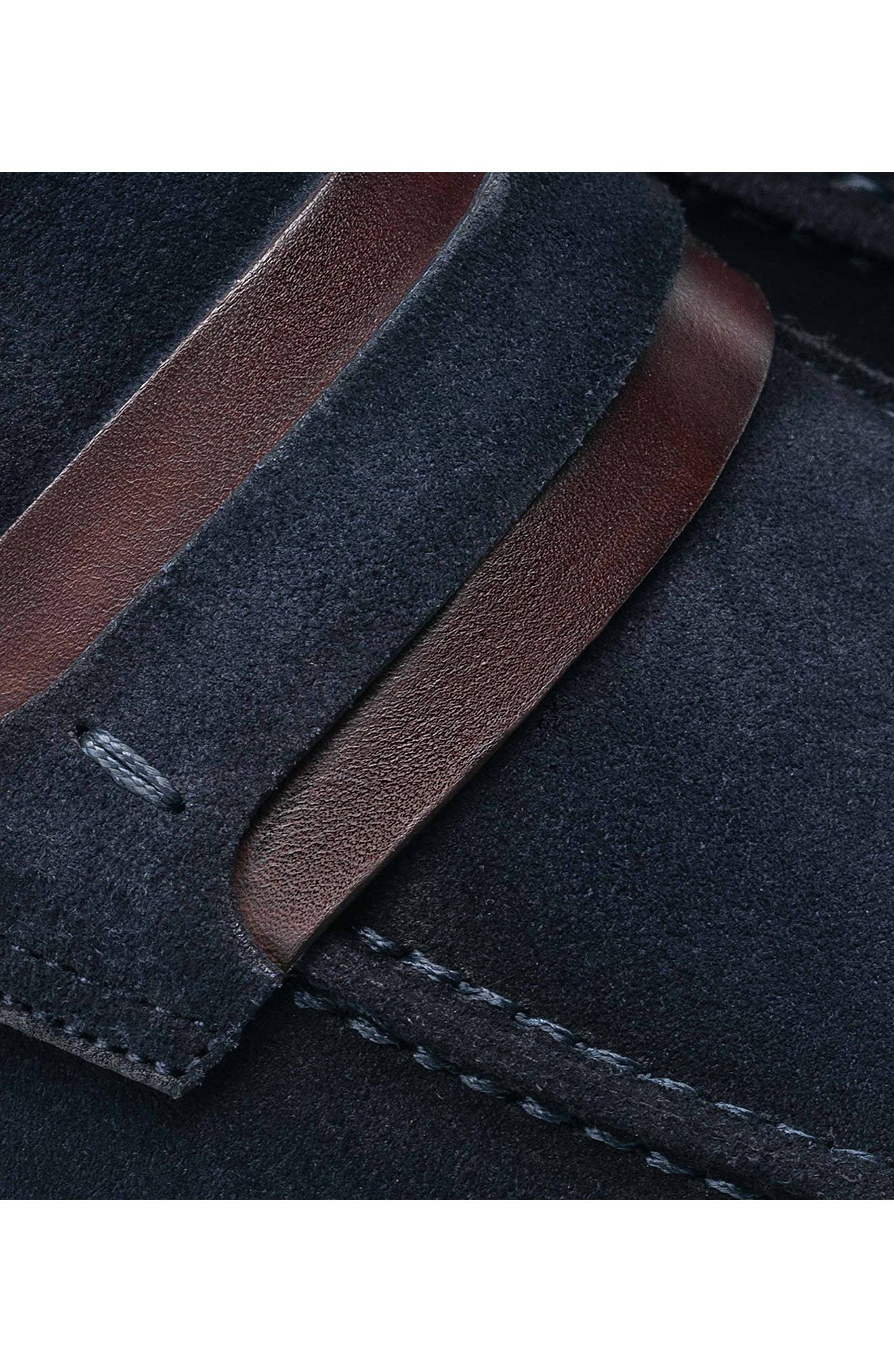 Magnanni Daniel Loafer, Alternate, color, Navy Suede