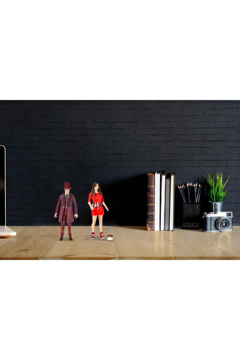 Doctor Who The Impossible Set w/ 11th Doctor & Oswin Oswald 5" Action Figures, Alternate, color, Red/White
