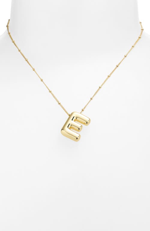 Leith 3d Initial Pendant Necklace