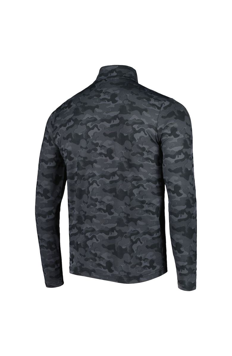 ANTIGUA Men's Antigua Black Tampa Bay Buccaneers Brigade Quarter-Zip Sweatshirt, Alternate, color, 