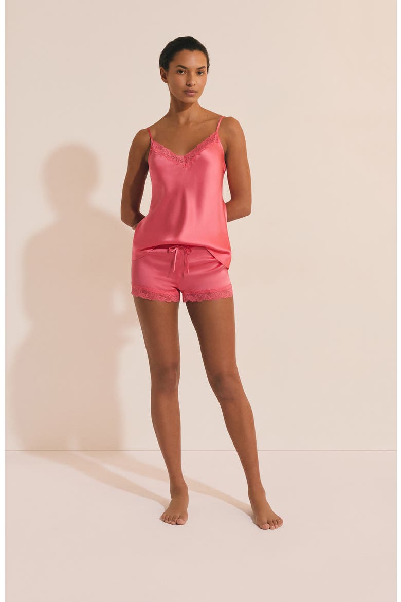 Milky Silk Camisole, Alternate, color, VERMILION