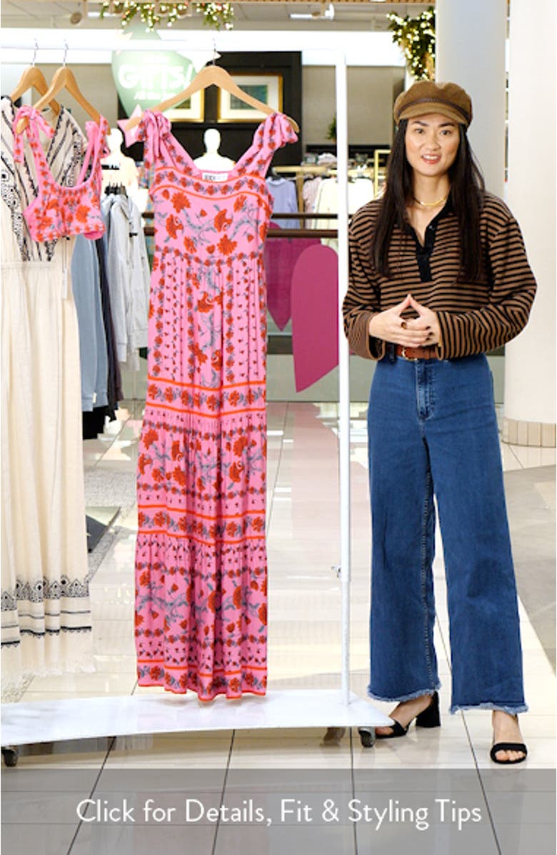 Floral Cover-Up Sundress, sales video thumbnail