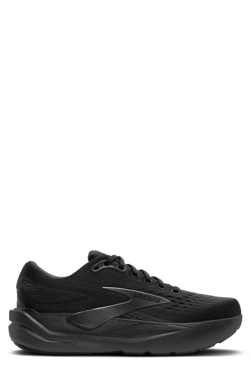 Brooks Ghost Max 3 Running Shoe In Black