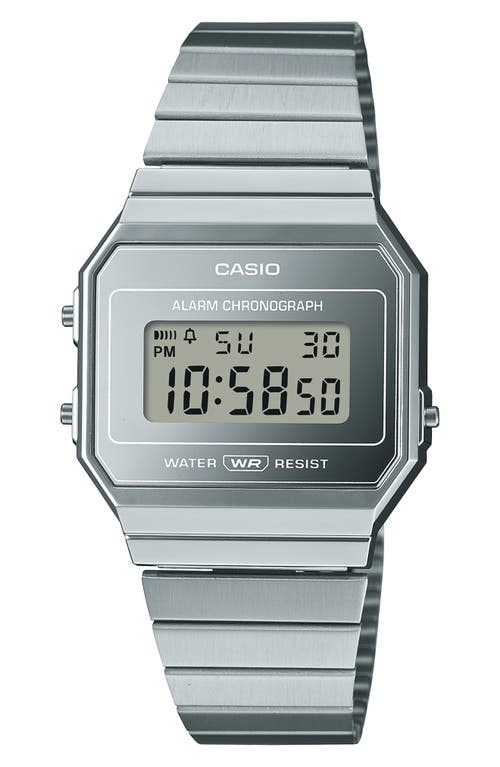 Casio Vintage Digital Bracelet Watch, 37.4mm X 35.5mm