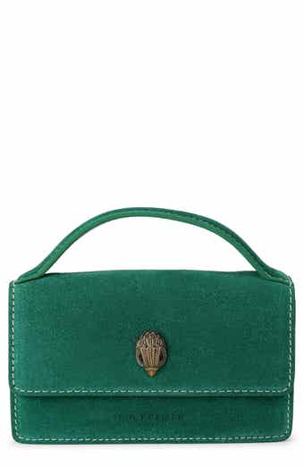 Kurt Geiger London Extra Small Suede Top Handle Bag
