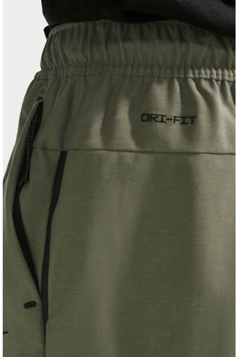 Dri-FIT Tech Knit Shorts, Alternate, color, SILVER SAGE/ BLACK