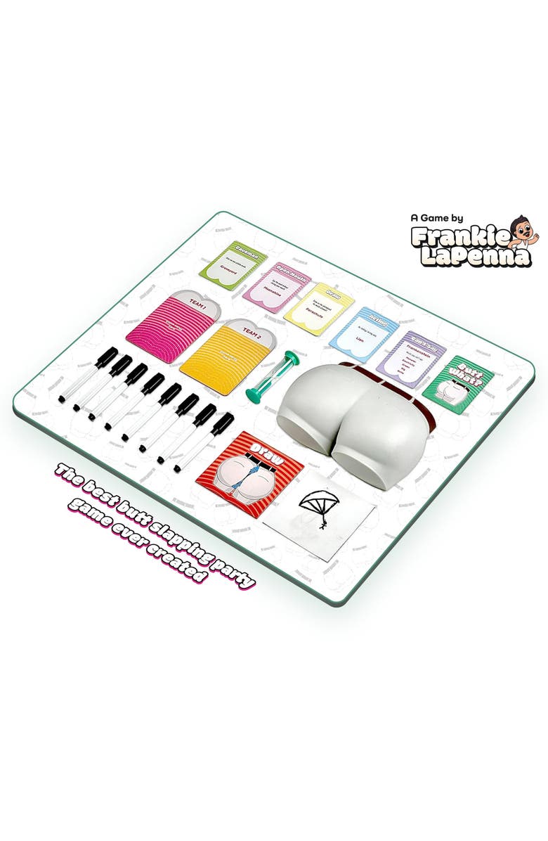 Butt What? Frankie Lapenna's Party Game, Ages 10+, Alternate, color, Multicolored