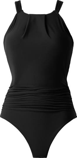 Amelia Open Back One-Piece Swimsuit