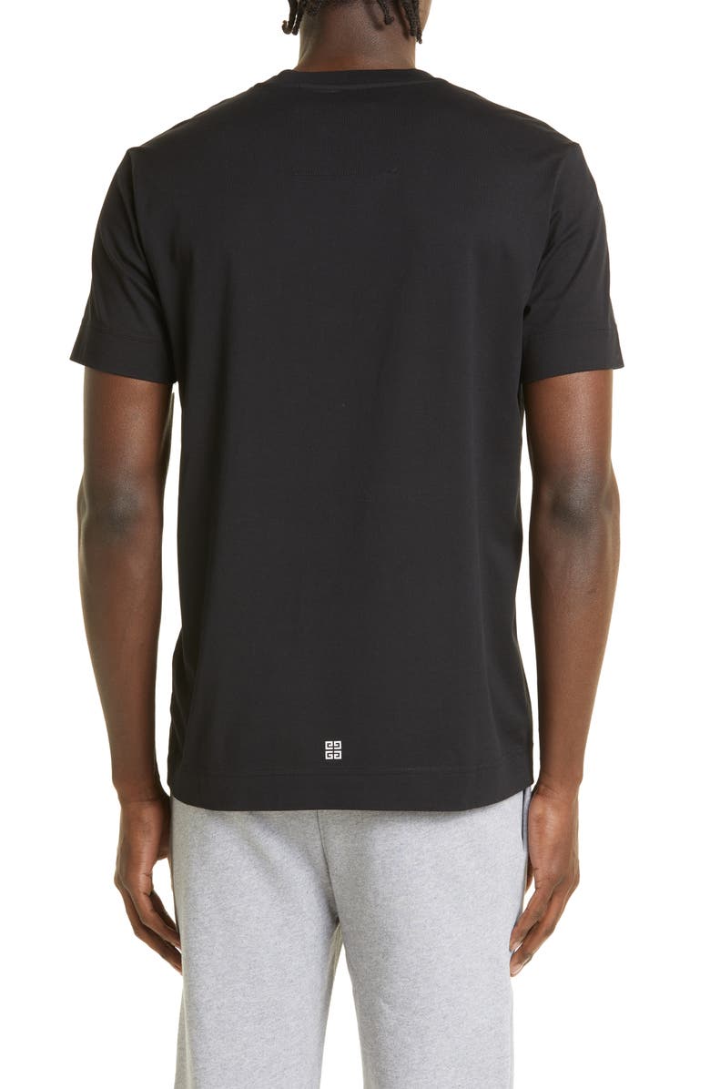 Givenchy Slim Fit 4G Logo Cotton Graphic T-Shirt, Alternate, color, 