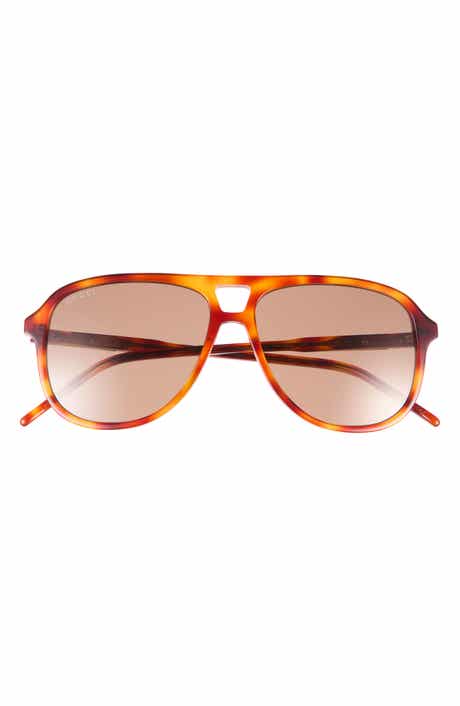 57mm Aviator Sunglasses