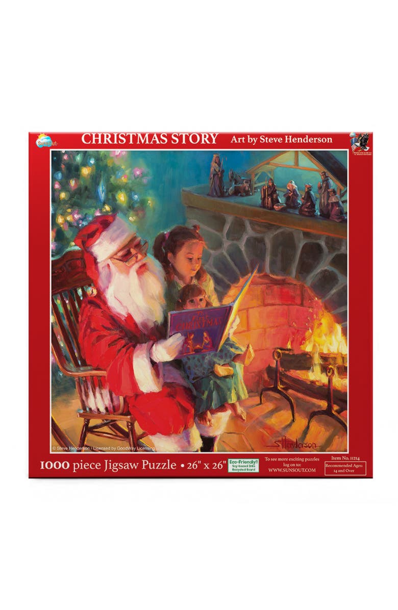 Sunsout Christmas Story 1000 piece Jigsaw Puzzle for Adults, Alternate, color, Multicolor