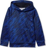 Lands' End Kids Husky Athletic Lightweight Hooded Sweatshirt