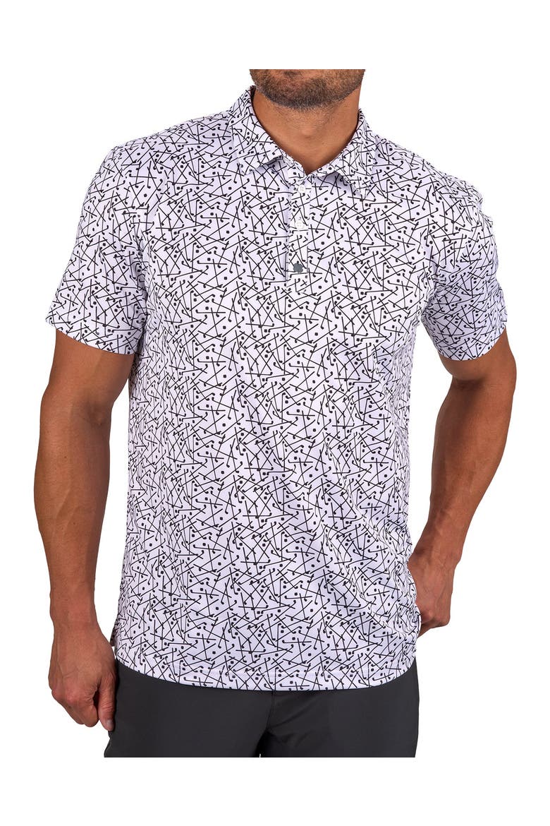 Lucky Swing Polo, Main, color, White