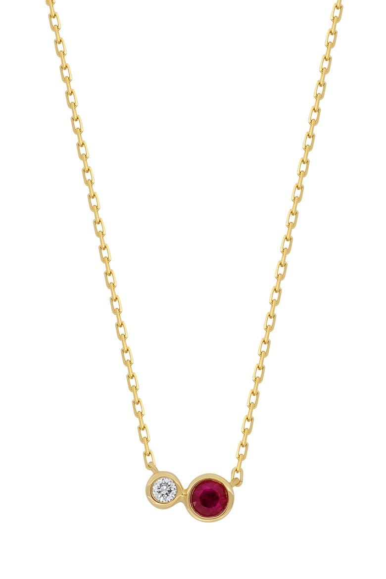 El Mar Pendant Necklace (Nordstrom Exclusive), Main, color, 18KY
