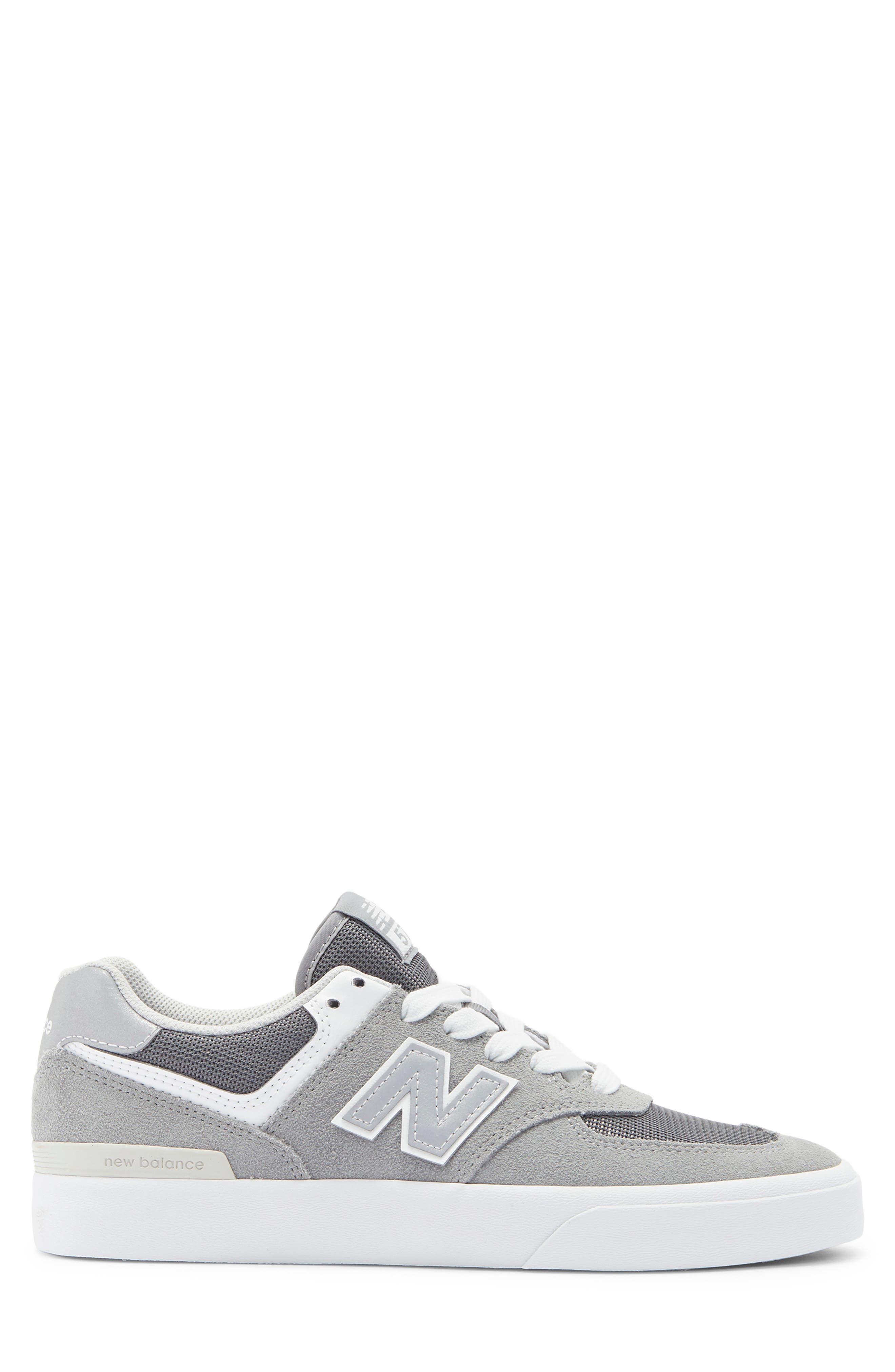 New Balance 574V Sneaker, Alternate, color, Grey/ White