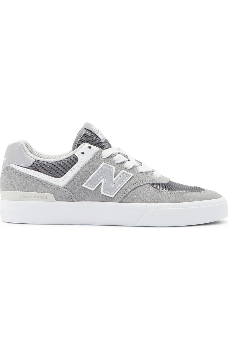 New Balance 574V Sneaker, Alternate, color, Grey/ White