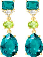 YS GEMS Quartz Drop Earrings