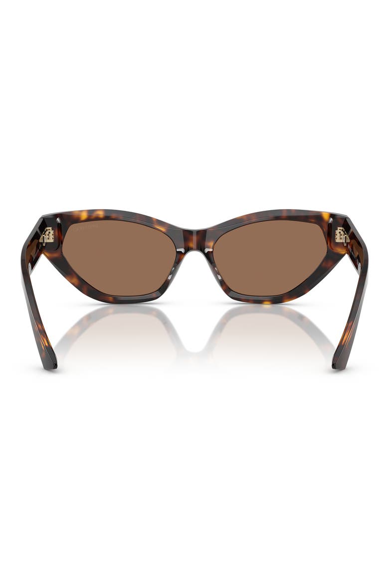 55mm Cat Eye Sunglasses, Alternate, color, HAVANA