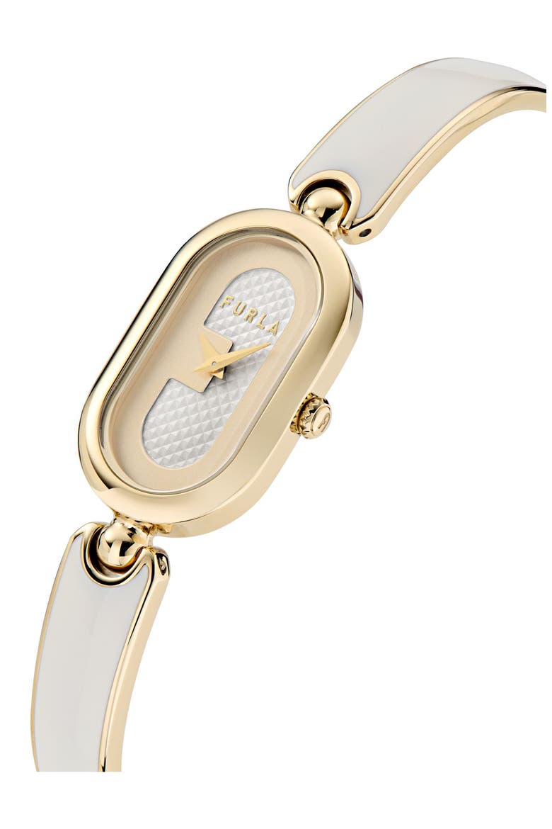 Glamour Chic Bracelet Watch, 19mm x 6.2 mm, Alternate, color, YELLOW GOLD