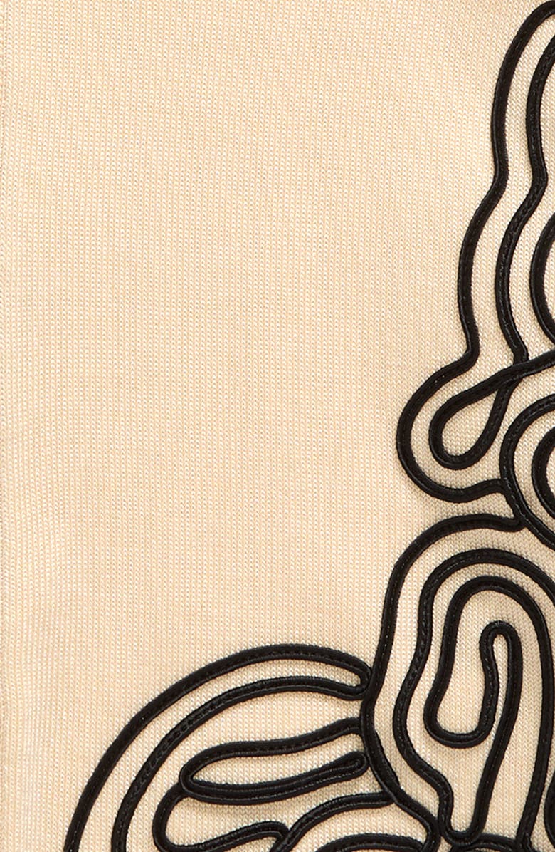 Reiss Kids' Romance Jr. & Sr. Embroidered Camp Shirt Sweater, Alternate, color,