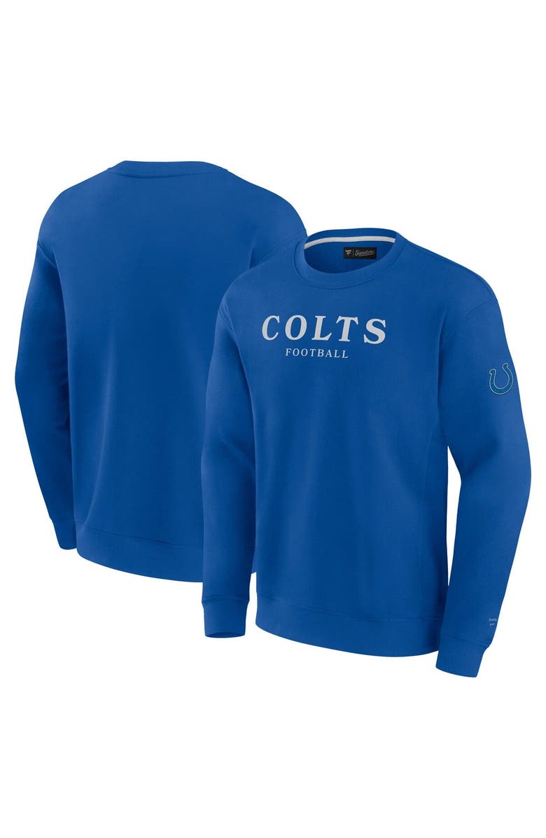 FANATICS Unisex Fanatics Royal Indianapolis Colts Elements Unlimited Fleece Pullover Sweatshirt, Main, color, Royal