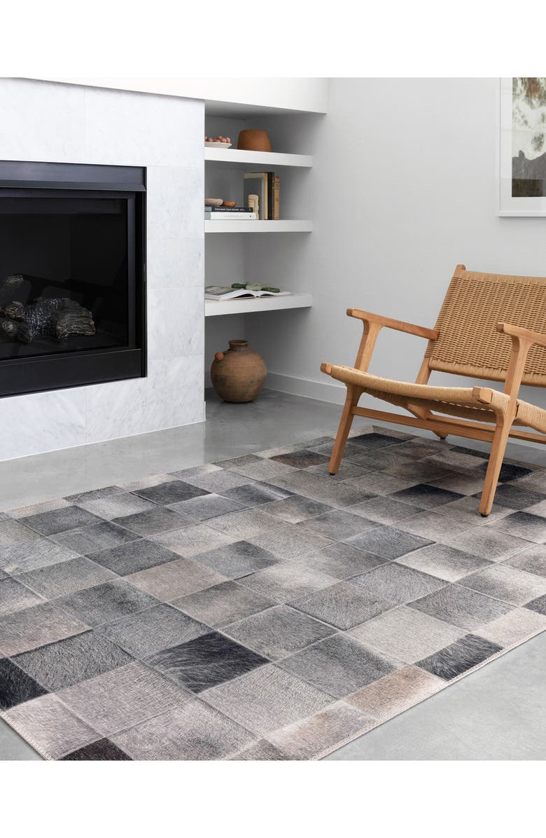 LOLOI Maddox Collection Rug - Charcoal/Grey - 8' x 10', Alternate, color, 