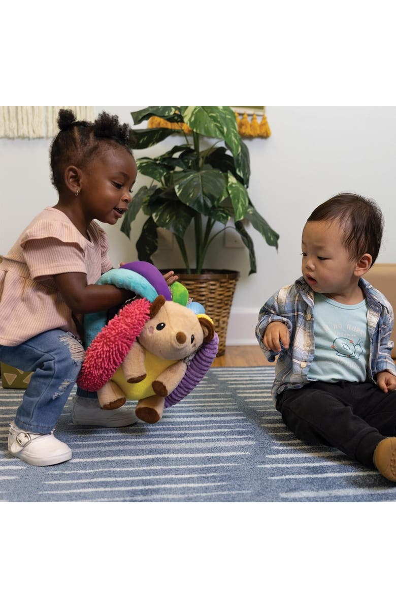 Myles & Me Hugsy the Weighted Hedgehog, Alternate, color, Multicolored