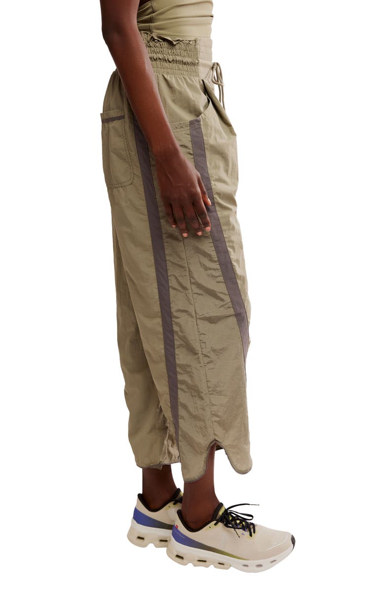 Free People FP Movement Champ Is Here Track Pants, Alternate, color, Sage Combo