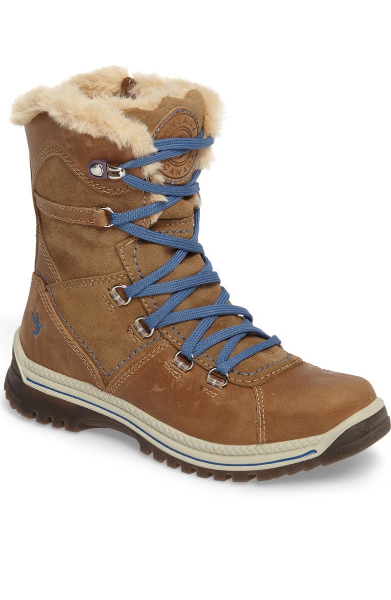 Santana Canada Majesta 2 Faux Fur Lined Waterproof Boot, Main, color,