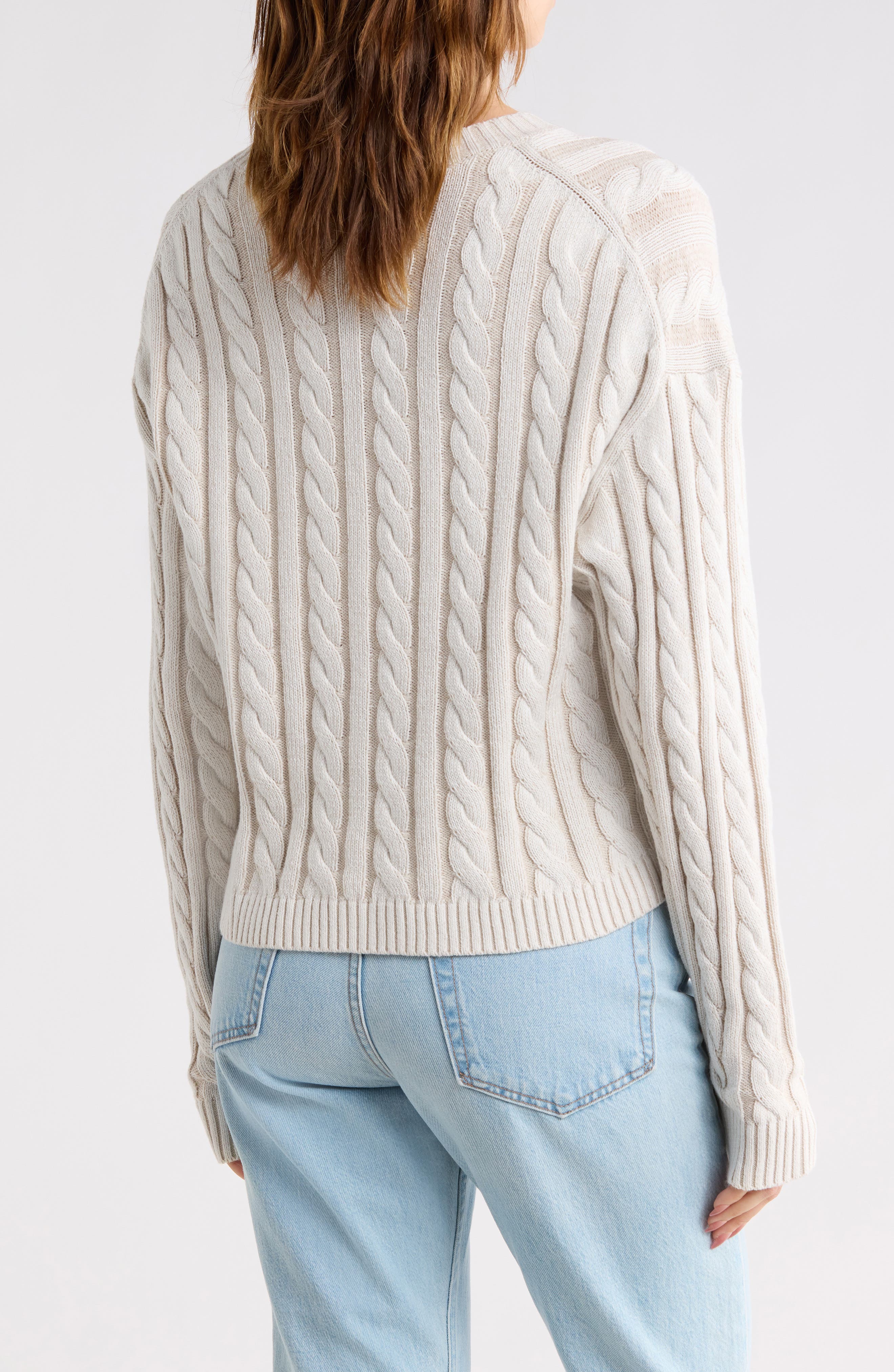 Cable Crew Sweater - image 4