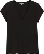 Wit & Wisdom Variegated Rib Knit Top