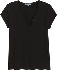 Wit & Wisdom Variegated Rib Knit Top