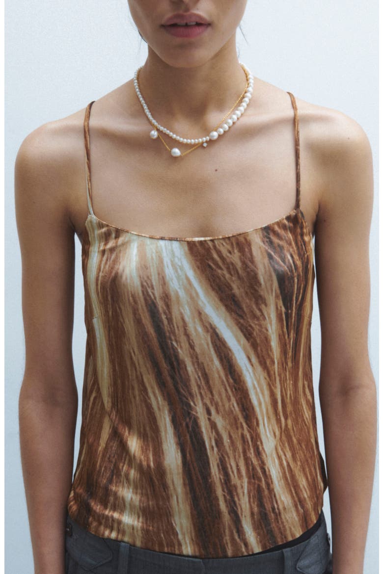 Freshwater Pearl Collar Necklace, Alternate, color, 18CT GOLD PLATED