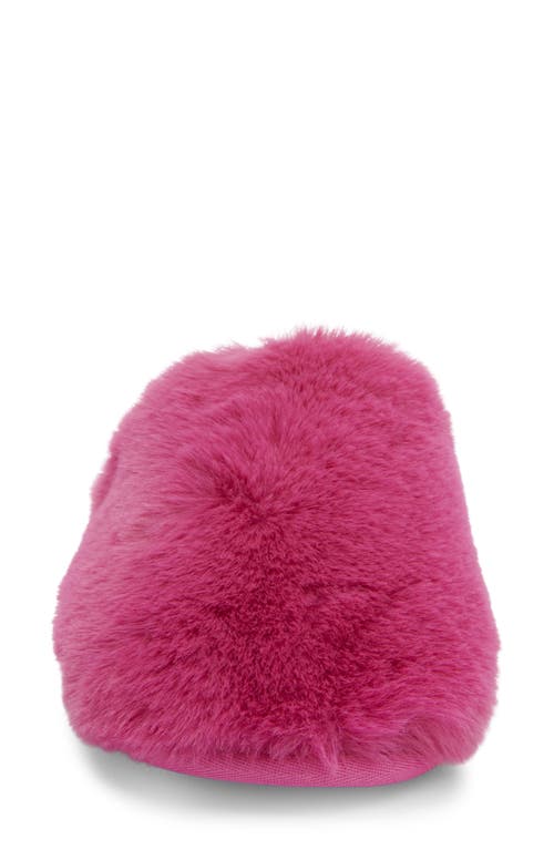 Rachel Roy Marta Faux Fur Slipper In Purple