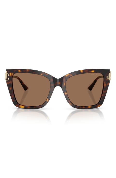54mm Square Sunglasses