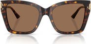 Jimmy Choo 54mm Square Sunglasses