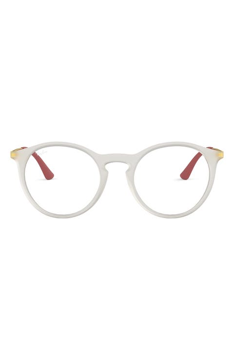 Small 48mm Round Optical Glasses