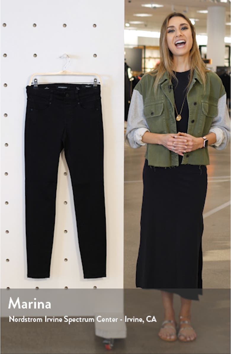 Gia Glider Pull-On Skinny Jeans, sales video thumbnail