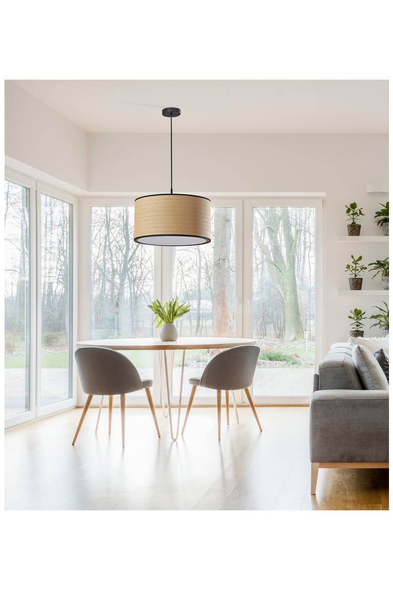 Harvest Large Pendant Light, Alternate, color, BLACK