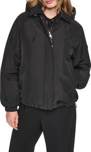 DKNY Hooded Short Padded Jacket