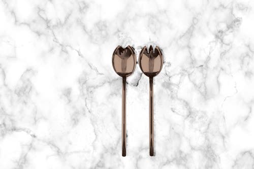 Mepra Due Bronzo Salad Servers