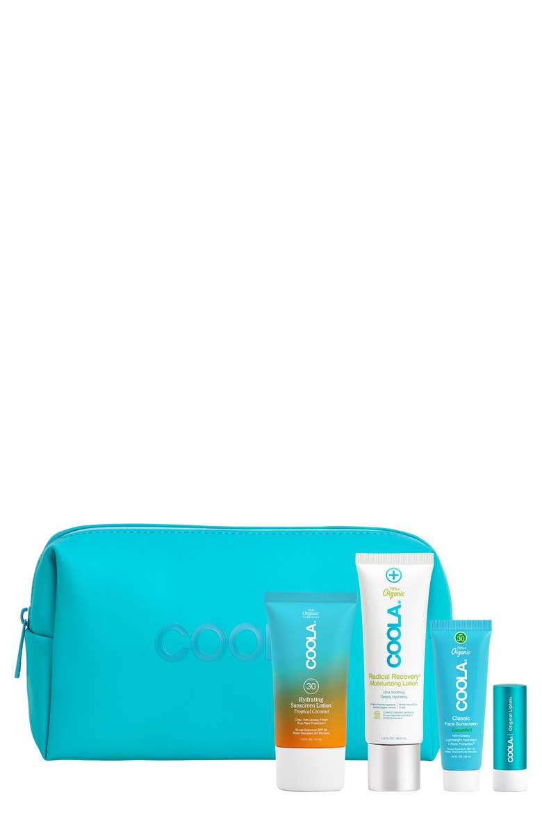 COOLA<sup>®</sup> Travel Essentials Set $75 Value, Main, color, Clear