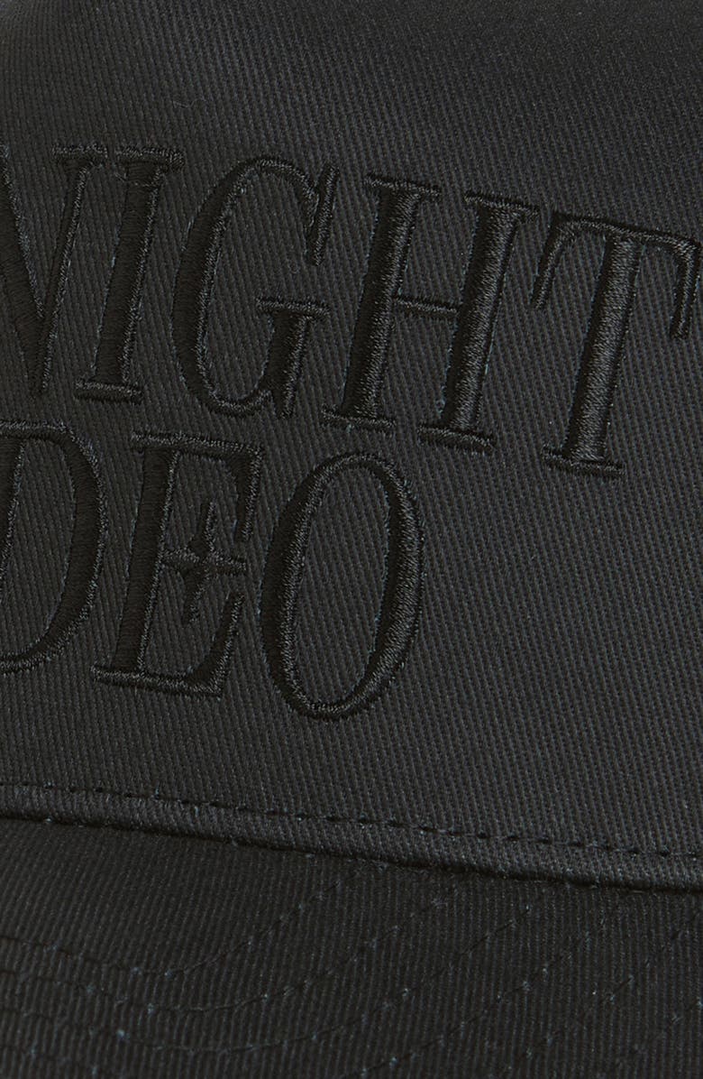 MIDNIGHT RODEO Blackout Classic Logo Baseball Cap, Alternate, color, Black