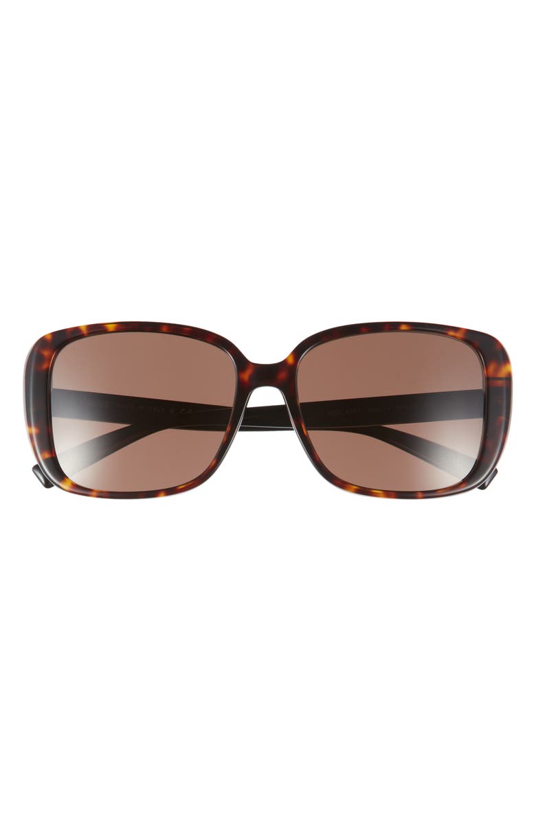 Versace 56mm Square Sunglasses, Main, color, 