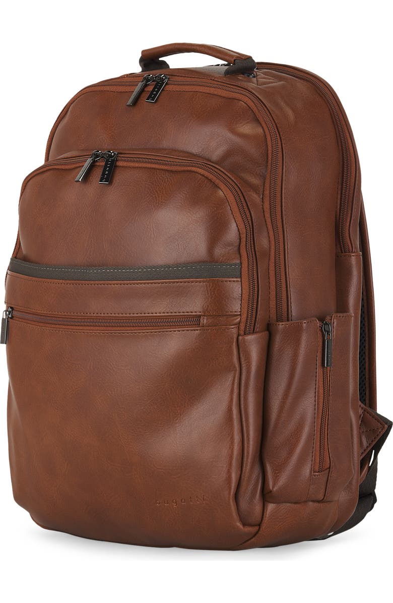 bugatti Valentino Backpack, Alternate, color, Cognac